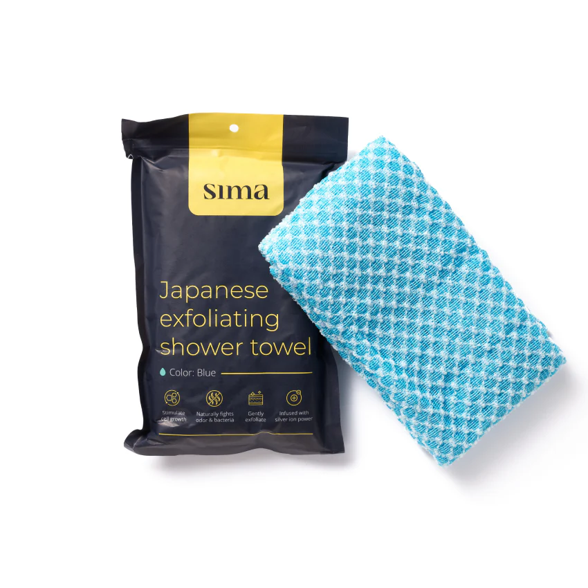 Sima® Japanese Exfoliating Shower Towel - Image 6