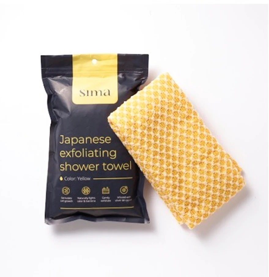 Sima® Japanese Exfoliating Shower Towel - Image 7