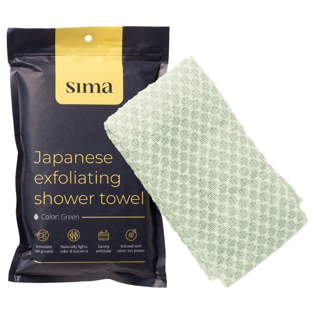 Sima® Japanese Exfoliating Shower Towel - Image 8