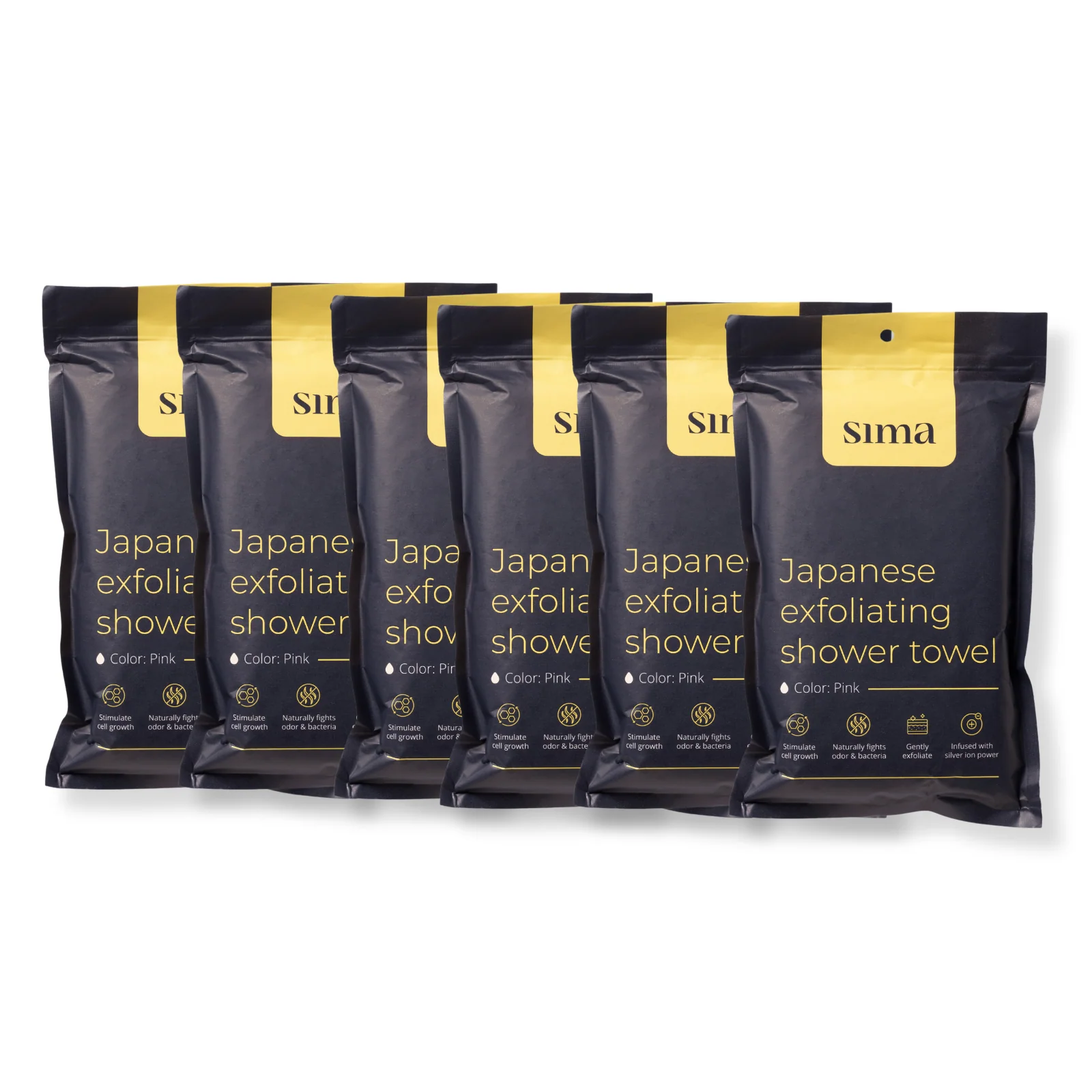 Sima Japanese Exfoliating Shower Towel - Image 14